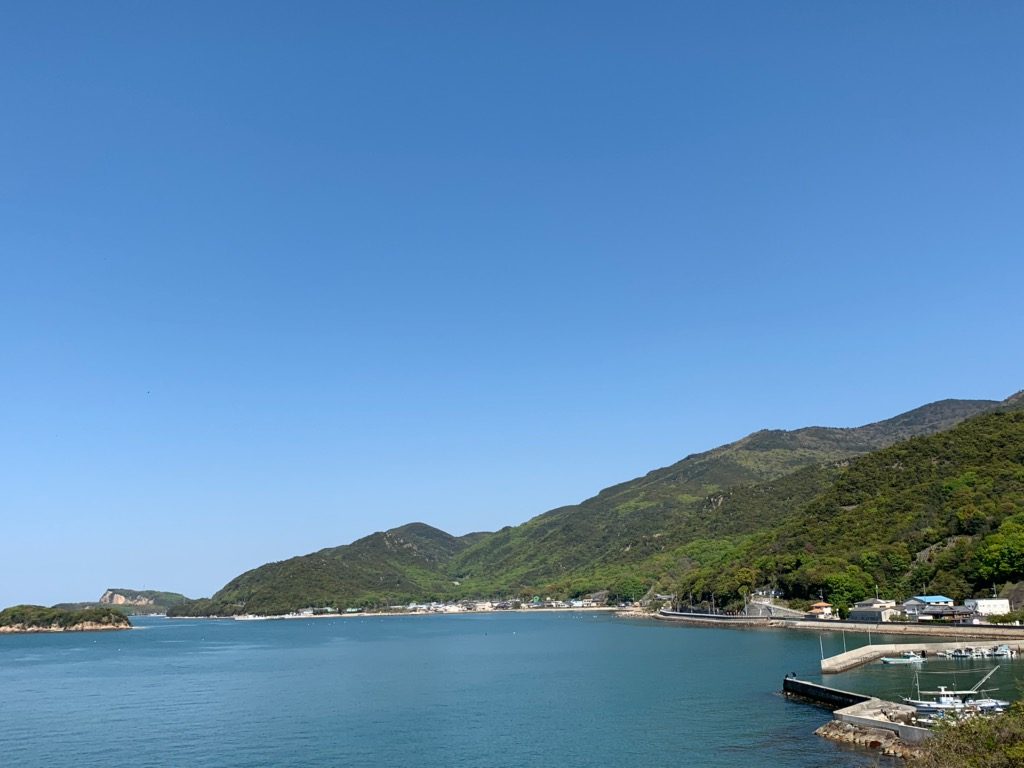 キラキラ輝く 小豆島の海