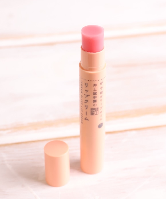 伊予柑オリーブオイルリップクリーム（ピンク）3g