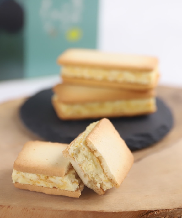 井上誠耕園のクッキーサンド 瀬戸内レモン＆オリーブ 5個入 5個入