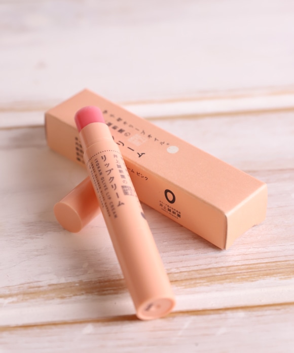 美容オリーブオイル30mLと伊予柑オリーブオイルリップクリーム(ピンク)のセット