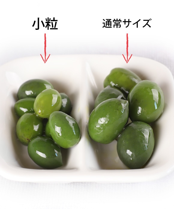 新漬けオリーブ「ミッション」種 小粒・規格外 80g 「ミッション」種 小粒・規格外 80g