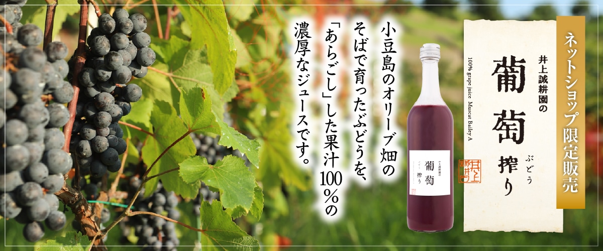 井上誠耕園の葡萄 搾りジュース700ml