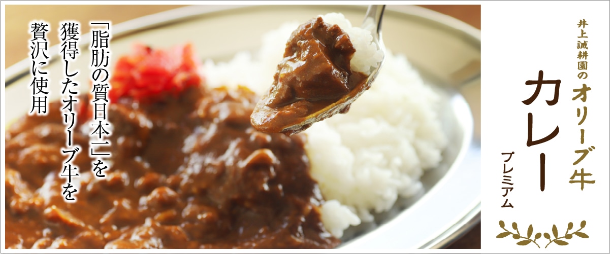 オリーブ牛カレープレミアム(200g・1人前) オリーブ牛カレー(200g・1人前)