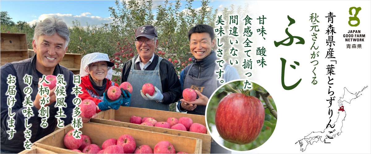 葉とらず ふじ 8玉~10玉