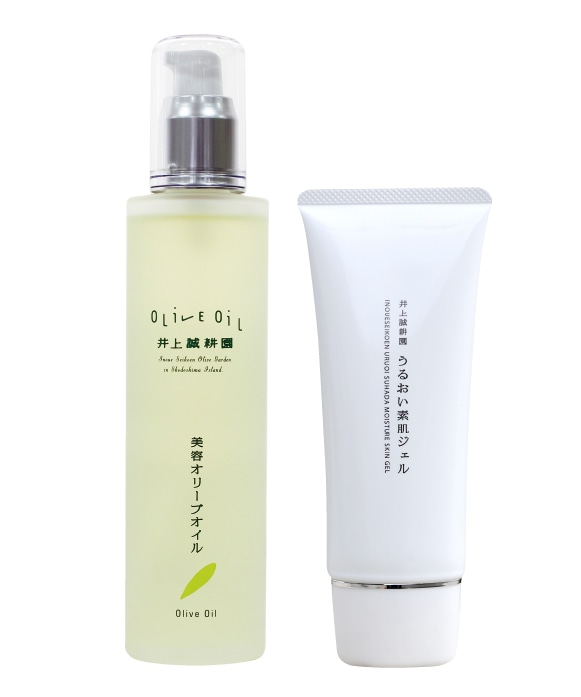 美容オイルとうるおい素肌ジェルセット