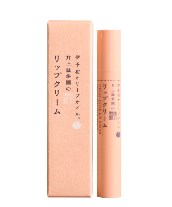 伊予柑オリーブオイルリップクリーム（ピンク）3g