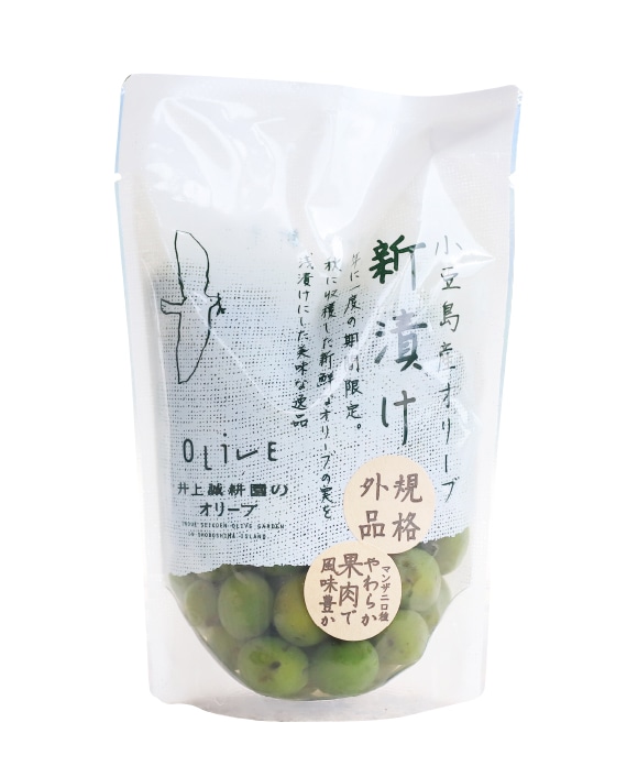 新漬けオリーブ「マンザニロ」種 180g(規格外品)