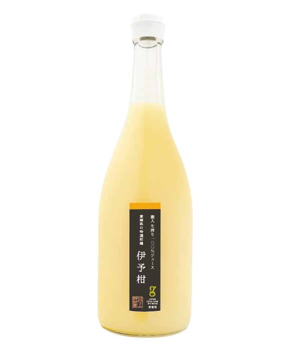 職人生搾り100％ジュース愛媛県特選・柑橘「伊予柑」720ml