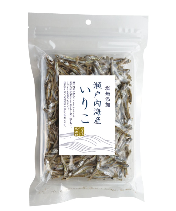 塩無添加 瀬戸内海産いりこ 60g