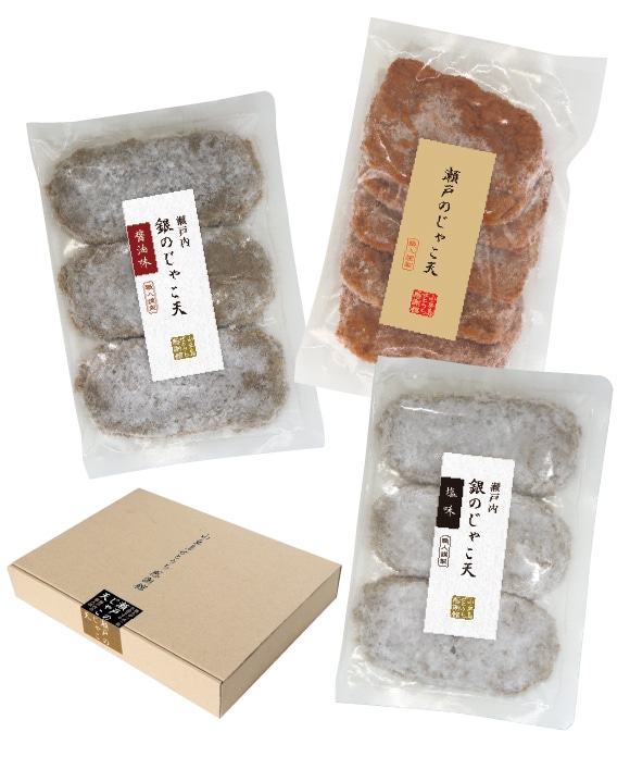 瀬戸のじゃこ天 3種セット（11枚入り）