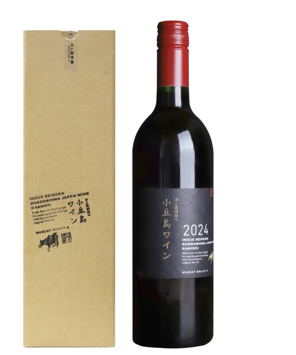 2024年産 井上誠耕園の小豆島ワイン(赤) 750ml