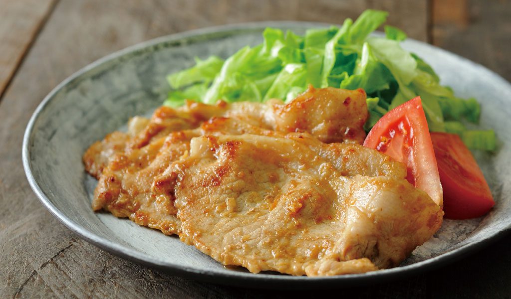 味つけの手間いらず!豚のしょうが焼き